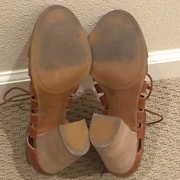 Lucky Brand Leather open toe shoes 8.5 - Picture 7 of 12